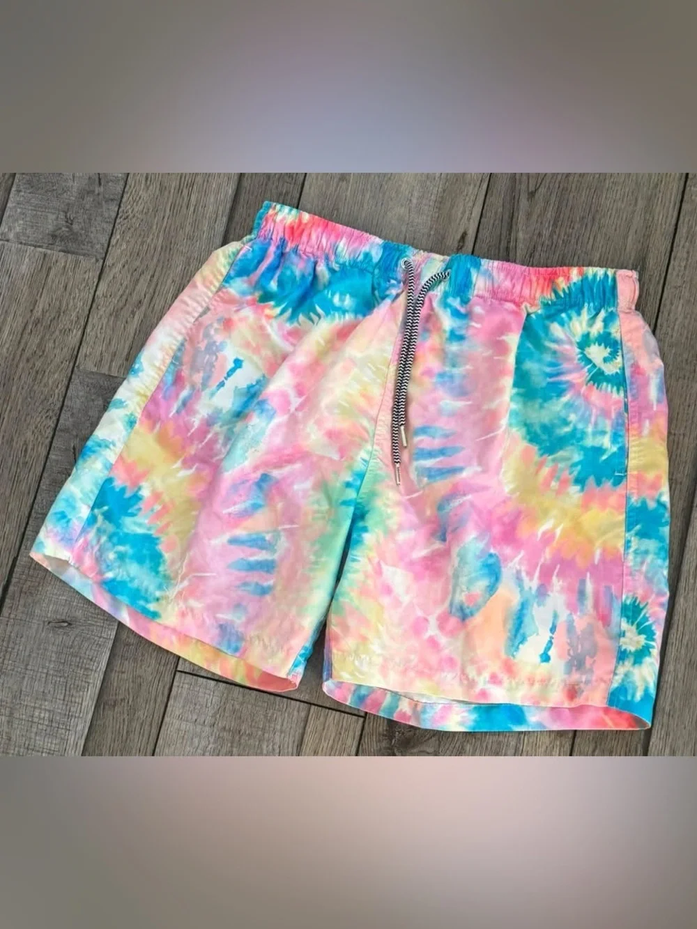 Boardies® Spiral Tie-Dye Swim Trunks